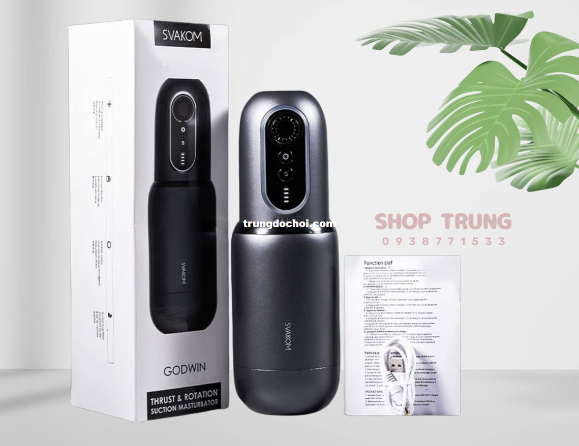 Svakom Godwin Máy Thủ Dâm Nam Giới Siêu Mạnh Trải Nghiệm Đỉnh