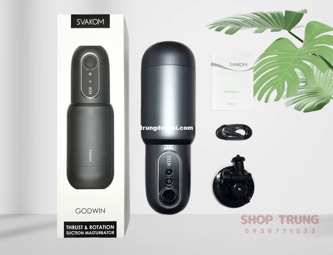 Svakom Godwin Máy Thủ Dâm Nam Giới Siêu Mạnh Trải Nghiệm Đỉnh