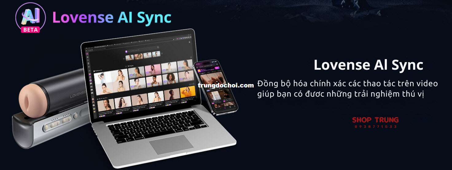 Lovense Solace Pro máy thủ dâm AI thông minh, siêu phê