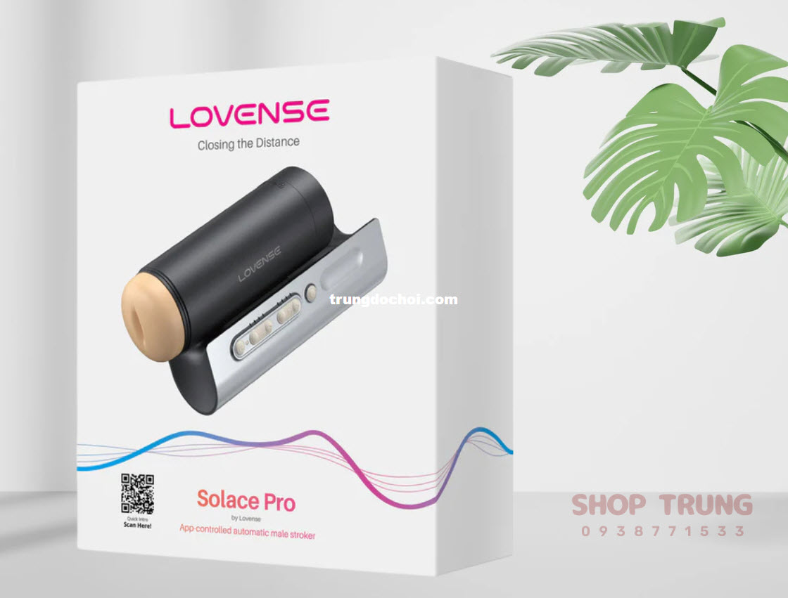 Lovense Solace Pro máy thủ dâm AI thông minh, siêu phê