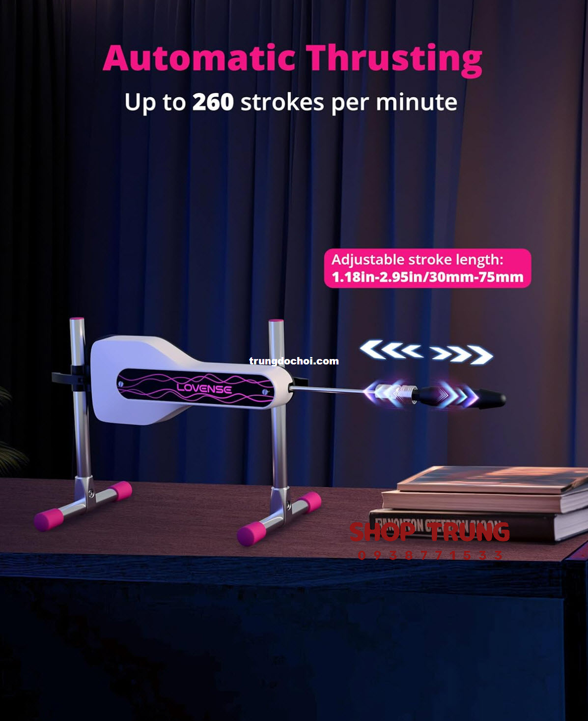 Lovense Mini Máy Sex Tự Động Tăng Khoái Cảm Phái Đẹp