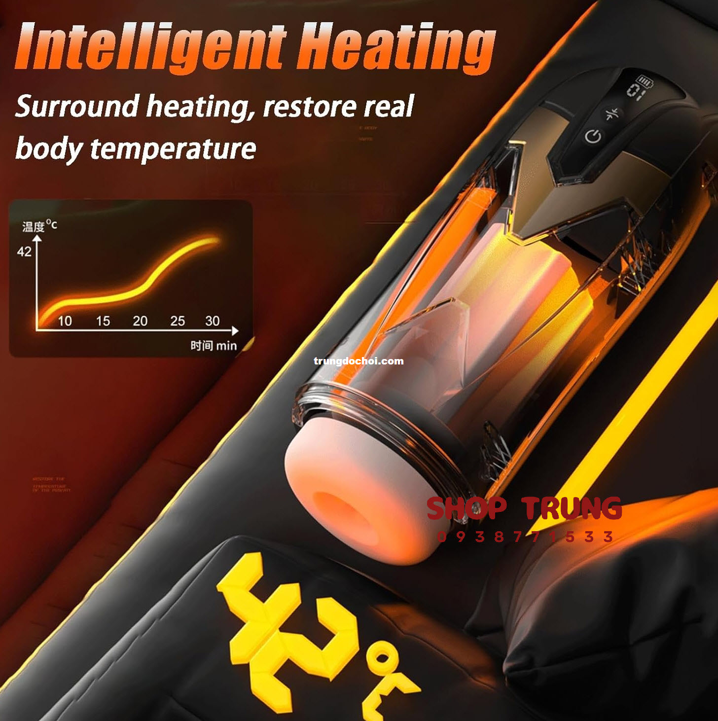 Máy Thủ Dâm Iron Man Tối Ưu Cực Khoái Đỉnh Cao Giá Tốt