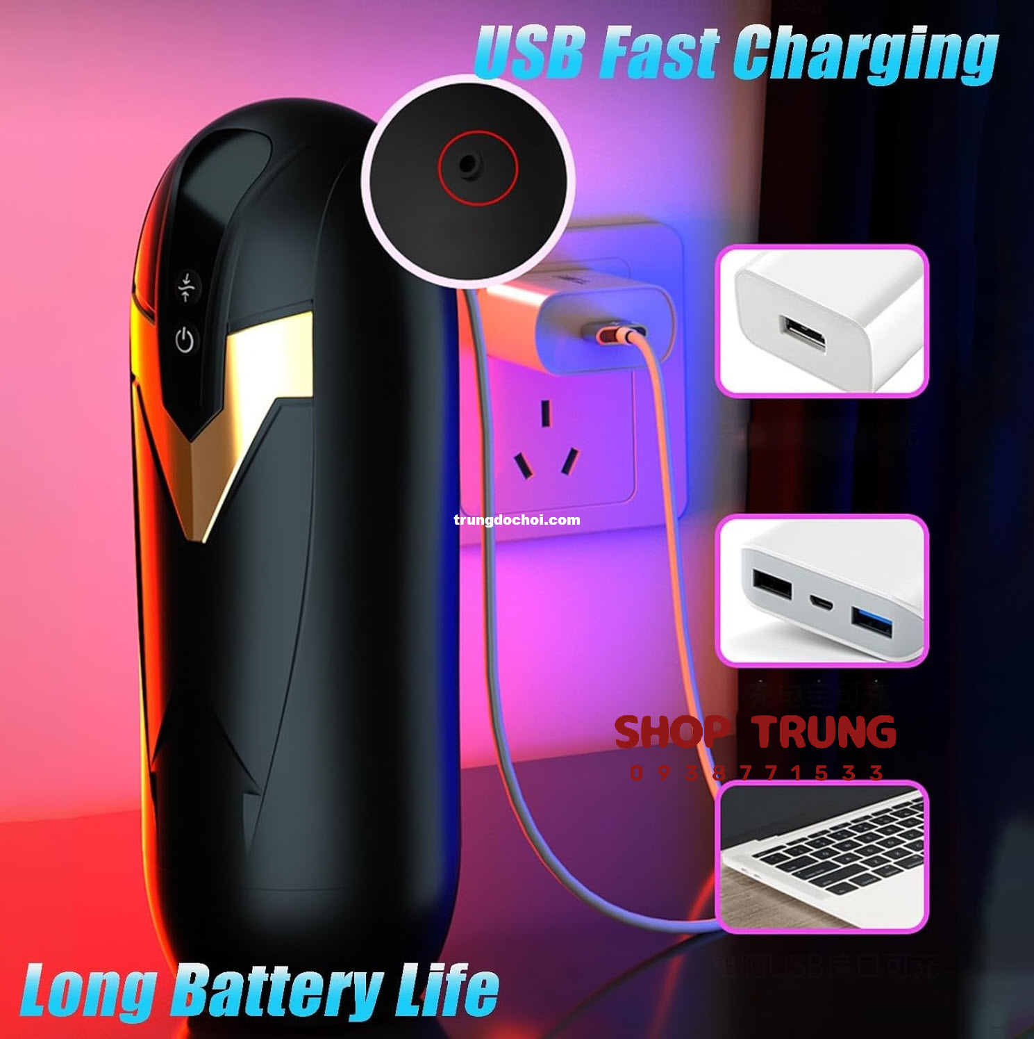 Máy Thủ Dâm Iron Man Tối Ưu Cực Khoái Đỉnh Cao Giá Tốt