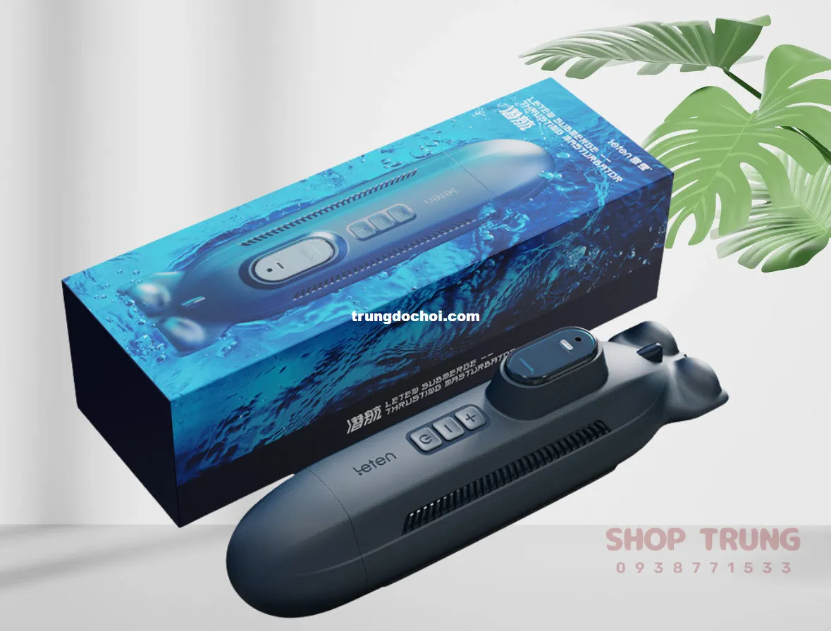 Leten Submersible Máy Rung Thụt 10 Chế Độ Pin Lâu Bền