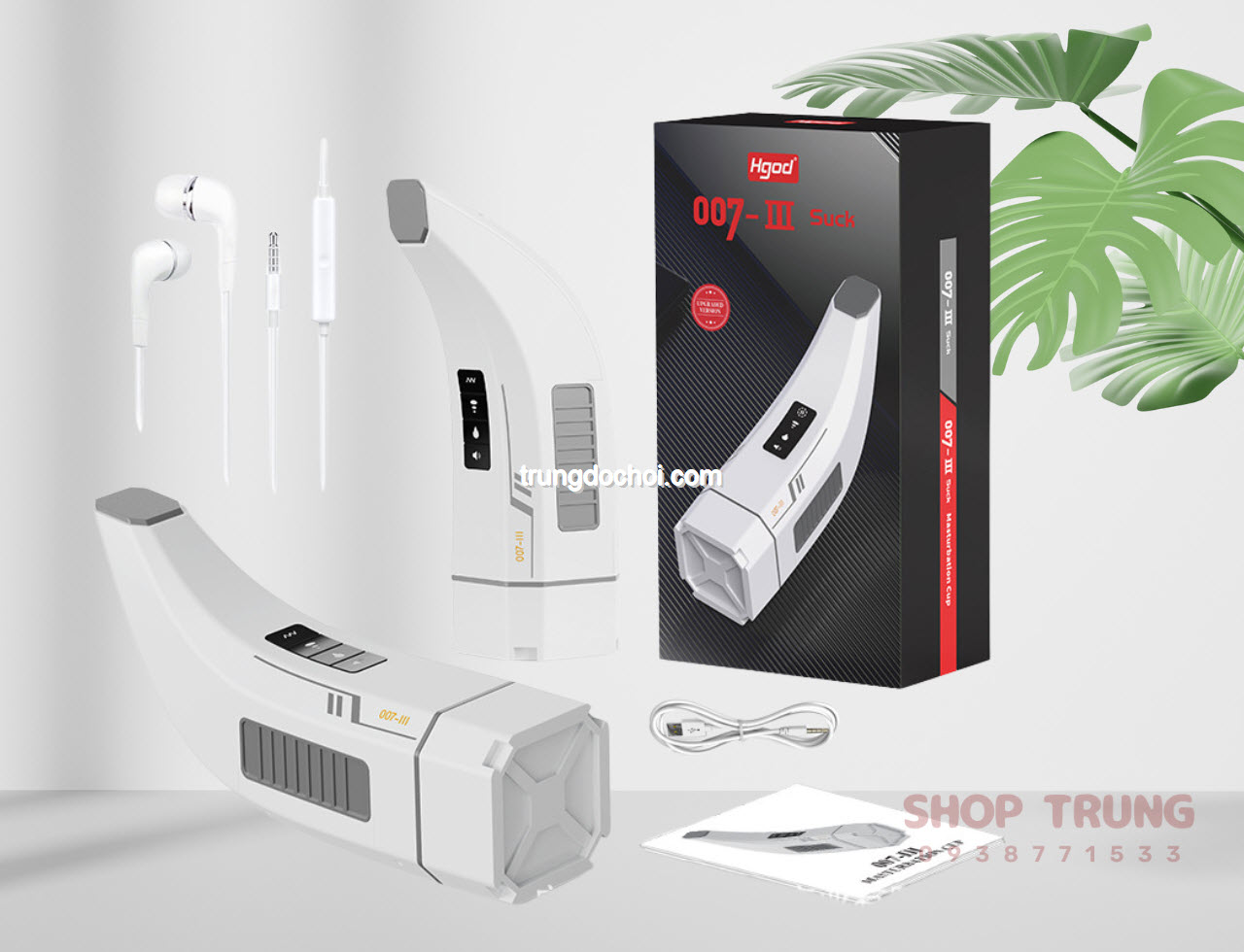 Máy Rung Hút HGOD 007 Tự Động Siêu Mạnh Thỏa Mãn Nam Giới