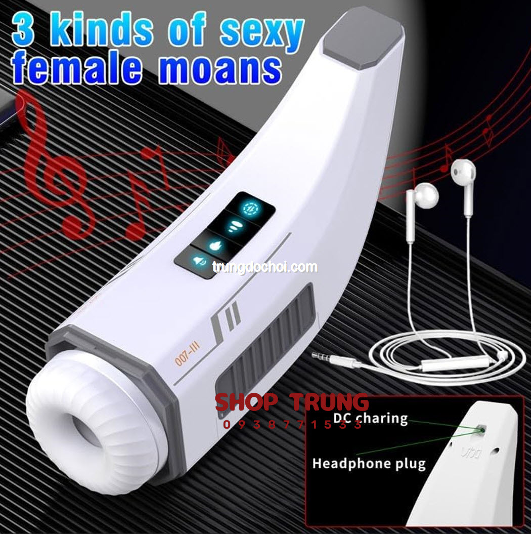 Máy Rung Hút HGOD 007 Tự Động Siêu Mạnh Thỏa Mãn Nam Giới
