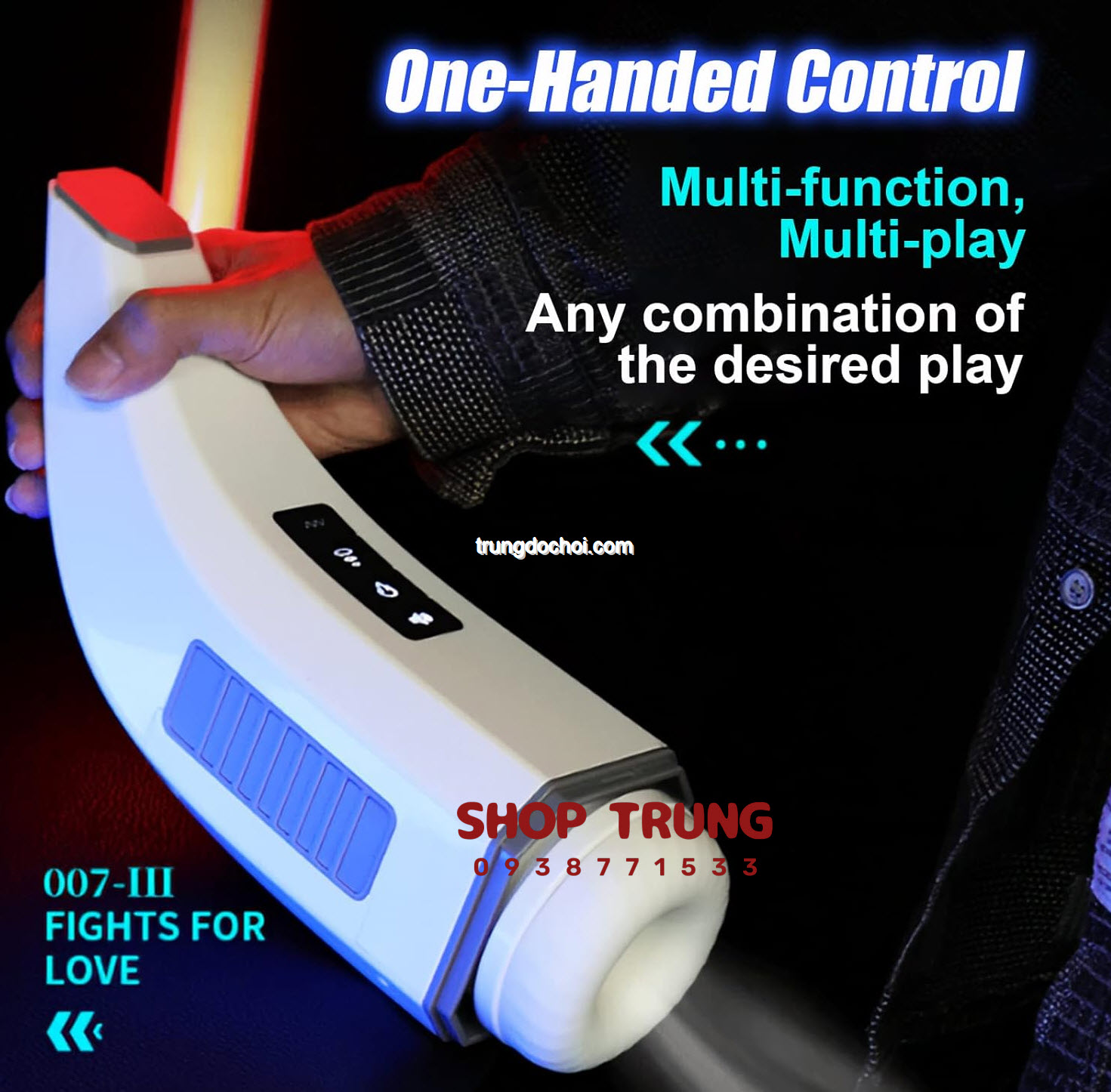 Máy Rung Hút HGOD 007 Tự Động Siêu Mạnh Thỏa Mãn Nam Giới