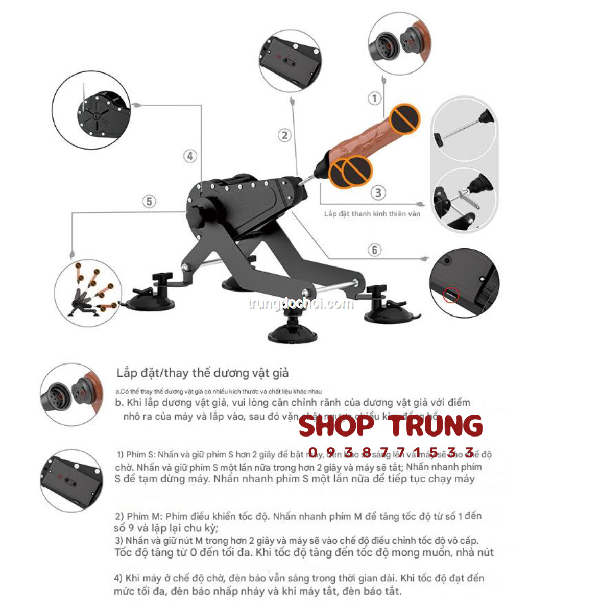 máy rung thụt tự động dương vật giả robot kích thích nữ máy rung thụt tự động dương vật giả robot kích thích nữ