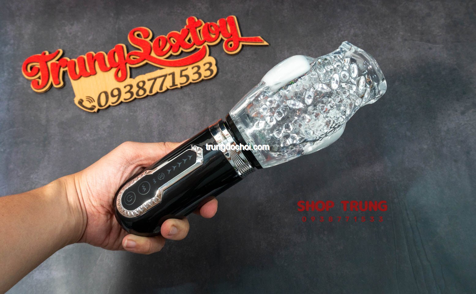 Máy Rung Thụt Xoay 360 Độ Cyclone 2025 Nâng Tầm Bản Lĩnh Đàn Ông