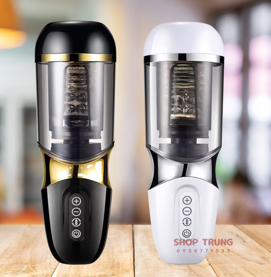 Máy Thủ Dâm Nam 10 Chế Độ Rung Thụt Đa Cực - Tăng Khoái Cảm