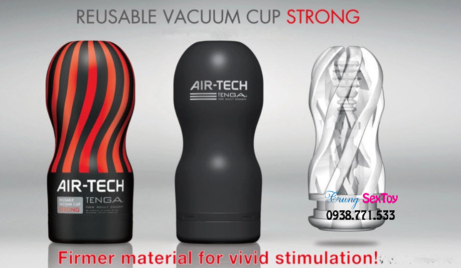 Cốc Thủ Dâm Tenga Air-Tech Nam Tính Cao Cấp, Trải Nghiệm Mới