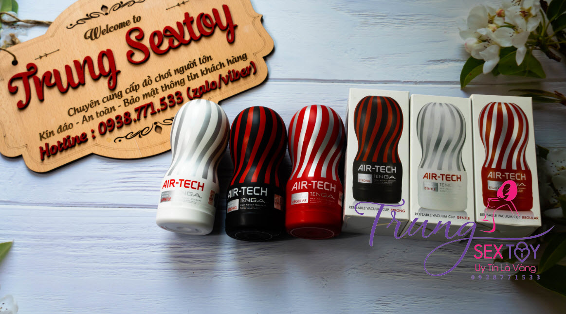 Cốc Thủ Dâm Tenga Air-Tech Nam Tính Cao Cấp, Trải Nghiệm Mới
