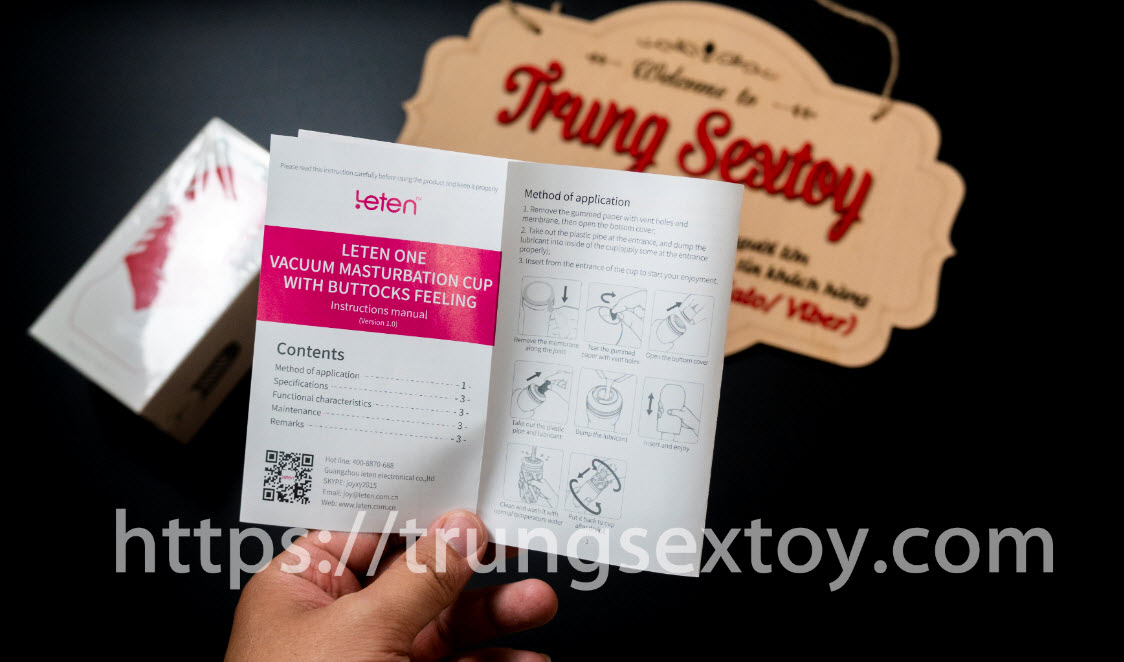 Dễ dàng hưng phấn cùng Cốc Thủ Dâm Leten One siêu phẩm hấp dẫn