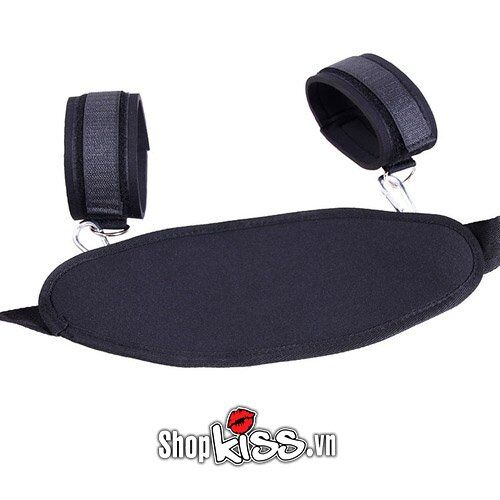 Bộ Dụng Cụ Trói Chân Tay Cổ Độc Đáo Kích Thích Cuồng Nhiệt