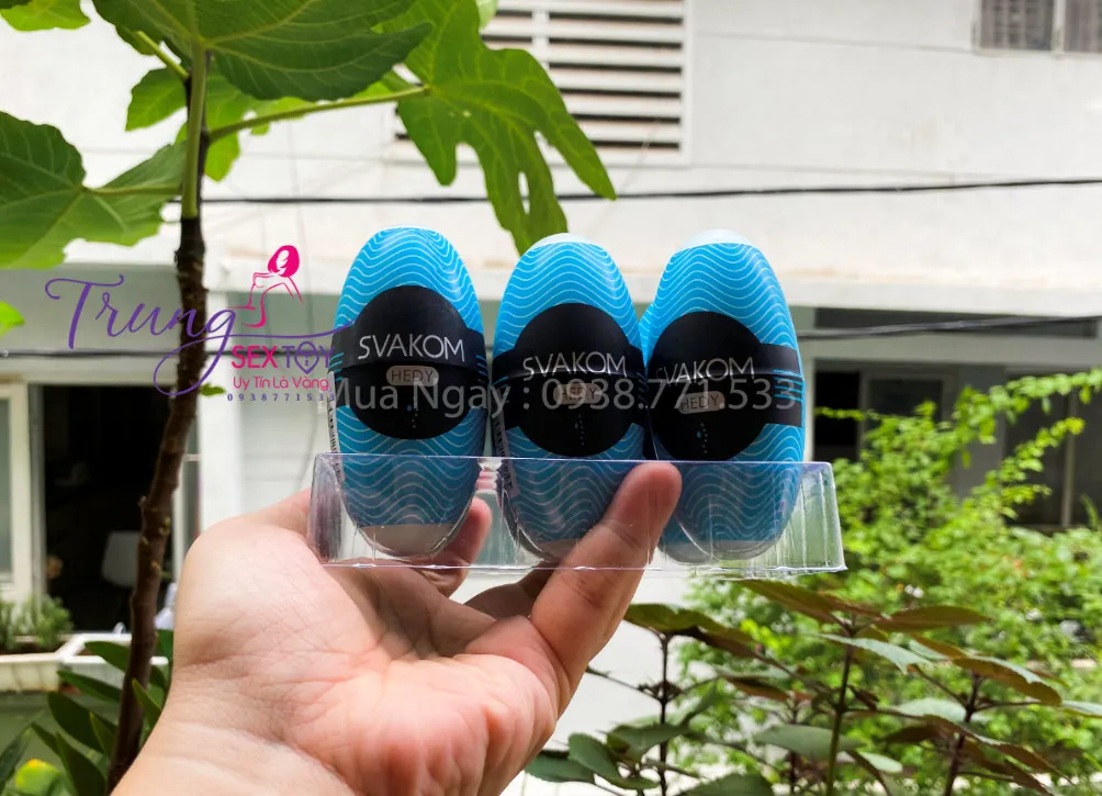 Trứng thủ dâm Svakom Hedy Ultra Soft TPE nhỏ gọn tặng gel