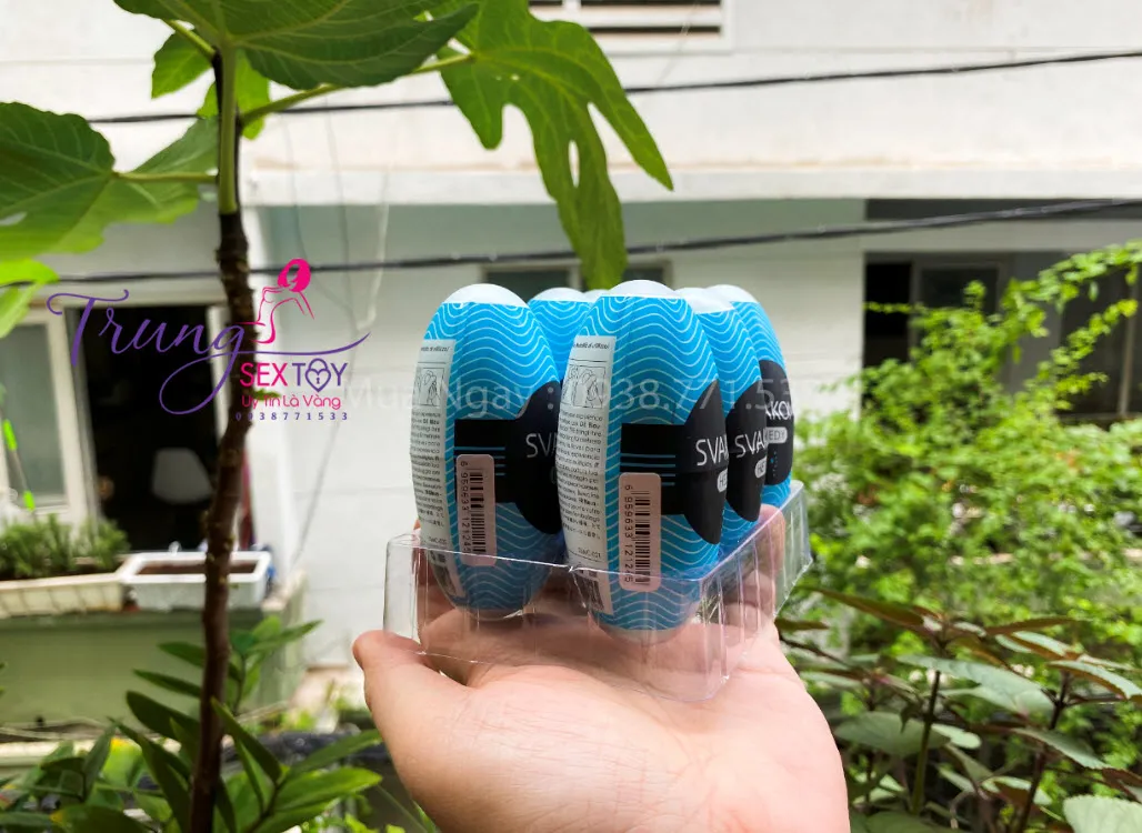 Trứng thủ dâm Svakom Hedy Ultra Soft TPE nhỏ gọn tặng gel