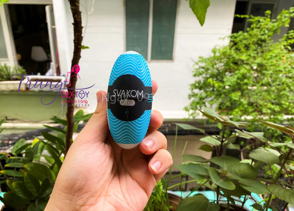 Trứng thủ dâm Svakom Hedy Ultra Soft TPE nhỏ gọn tặng gel