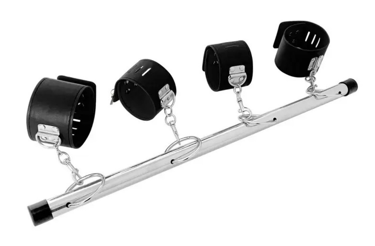 Còng tay chân đòn sắt BDSM bạo dâm chắc chắn an toàn