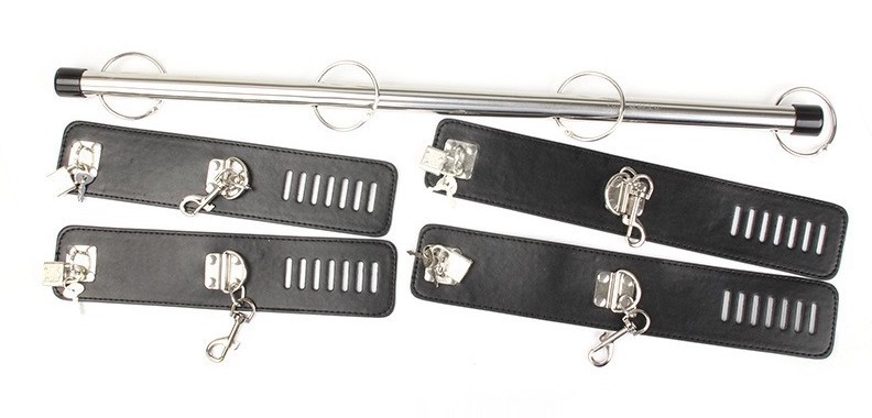 Còng tay chân đòn sắt BDSM bạo dâm chắc chắn an toàn