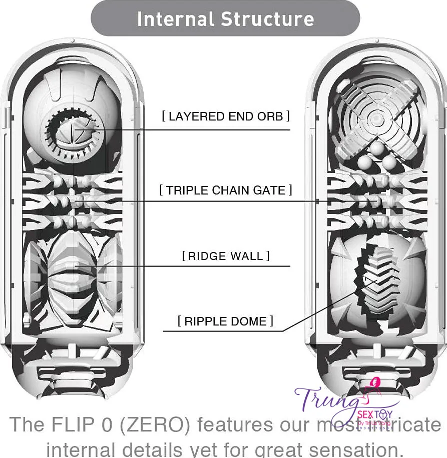 Cốc thủ dâm Tenga Flip Zero Electronic rung sạc Nhật cao cấp