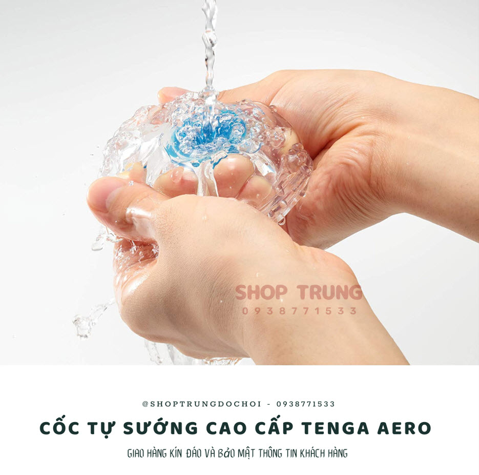Cốc thủ dâm TENGA AERO cao cấp trải nghiệm sướng đỉnh