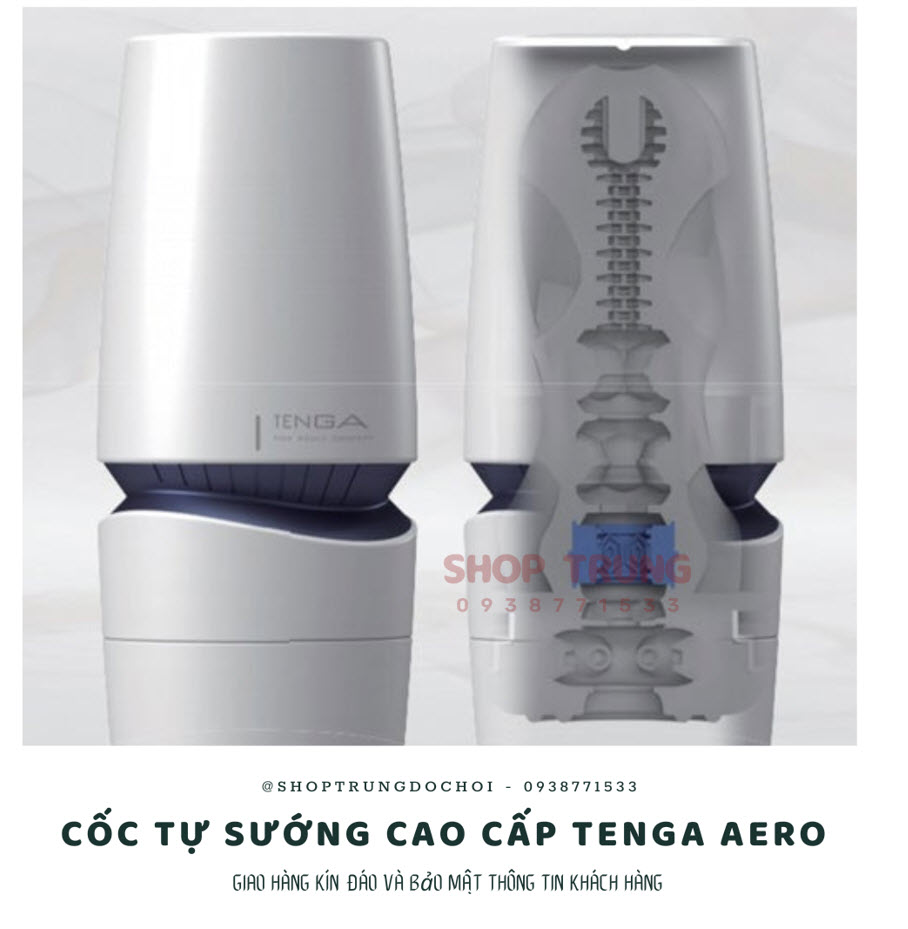 Cốc thủ dâm TENGA AERO cao cấp trải nghiệm sướng đỉnh