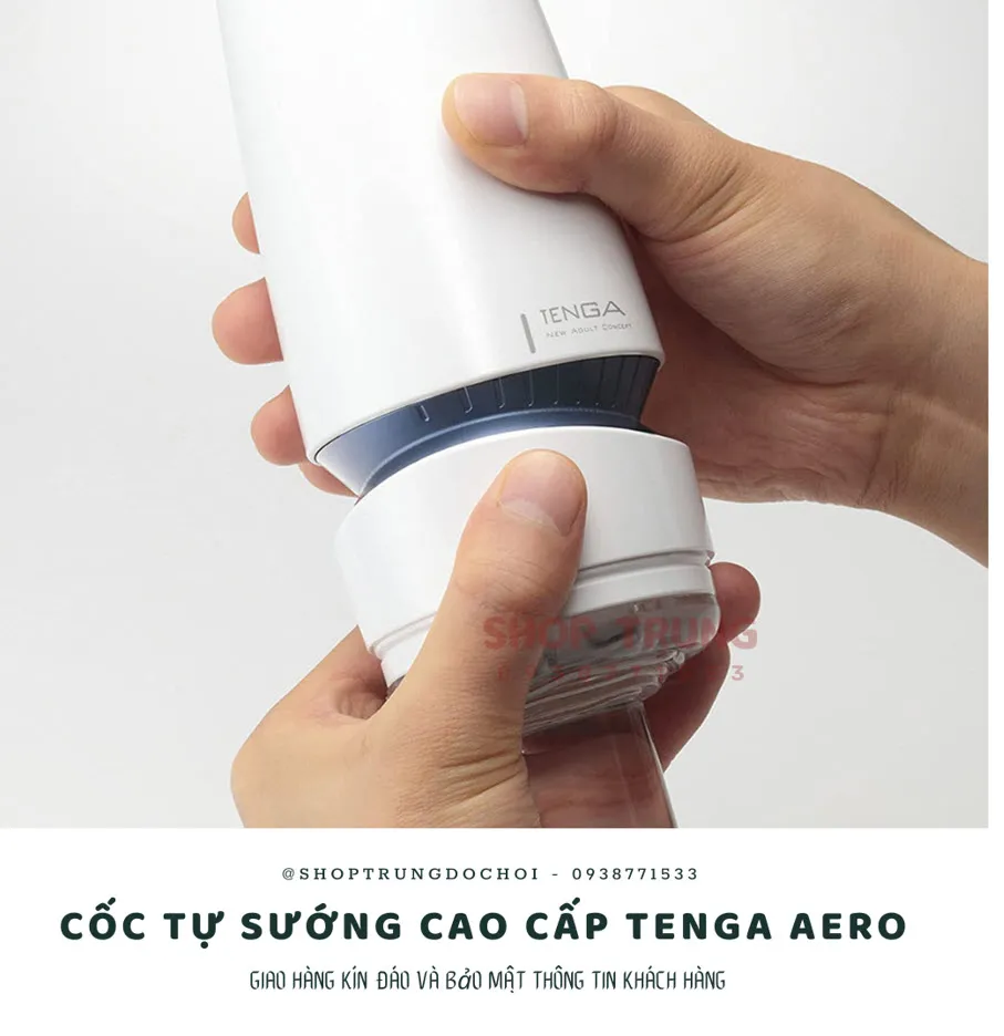 Cốc Thủ Dâm TENGA AERO Cao Cấp Nhật Bản Siêu Phê
