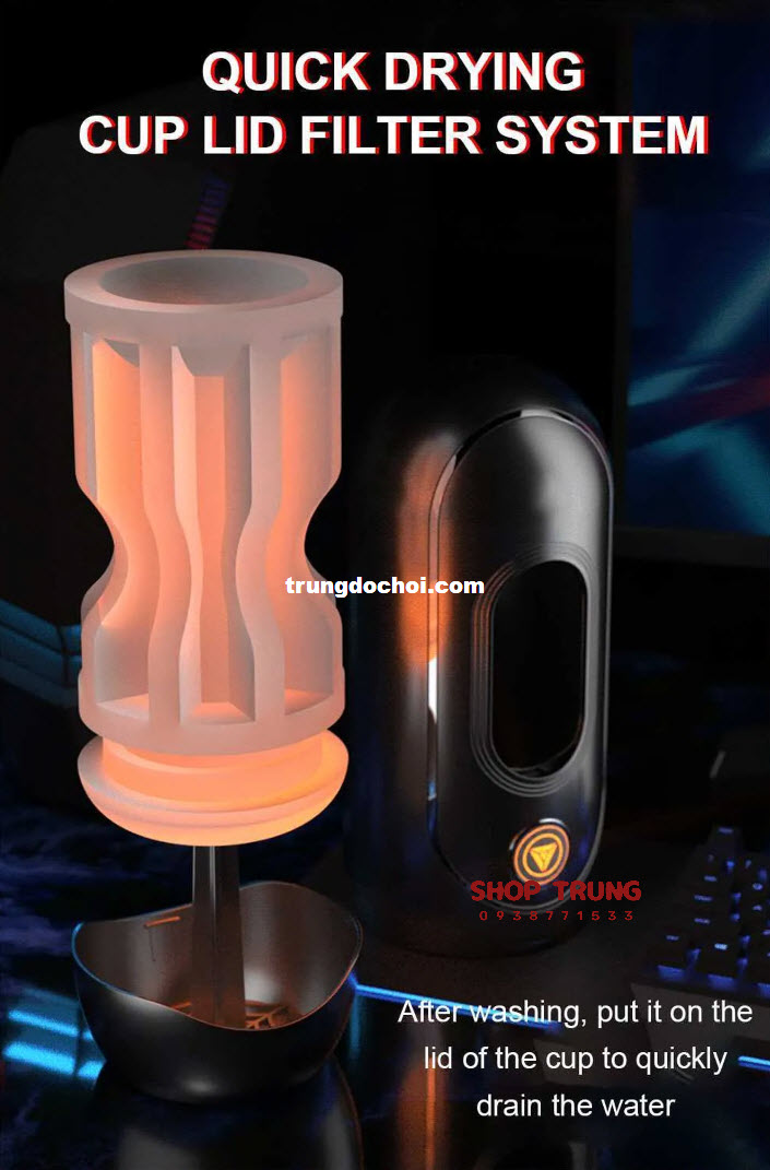 Cốc Tự Sướng Galaku Rung Mini 10 Chế Động Kèm App Điều Khiển