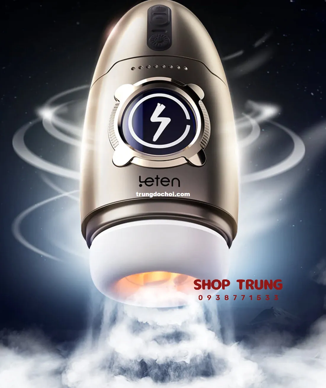 Leten Spacetime Cabin rung 7 tần số 5 cường độ siêu sướng