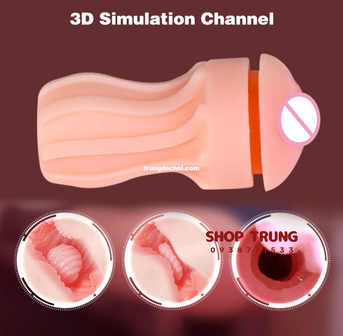 Cốc Leten Vibro Công Nghệ Rung Tăng Hưng Phấn Kết Nối App