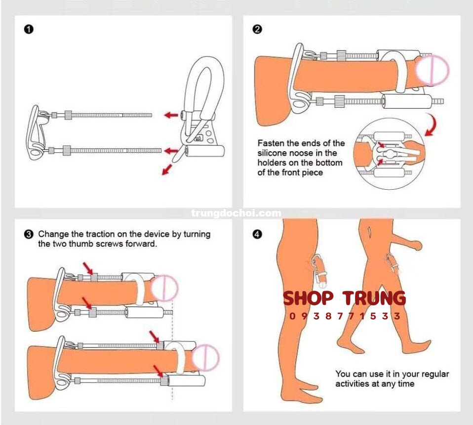Máy kéo dài dương vật Pro Extender tăng kích thước tự nhiên an toàn Máy kéo dài dương vật Pro Extender tăng kích thước tự nhiên an toàn