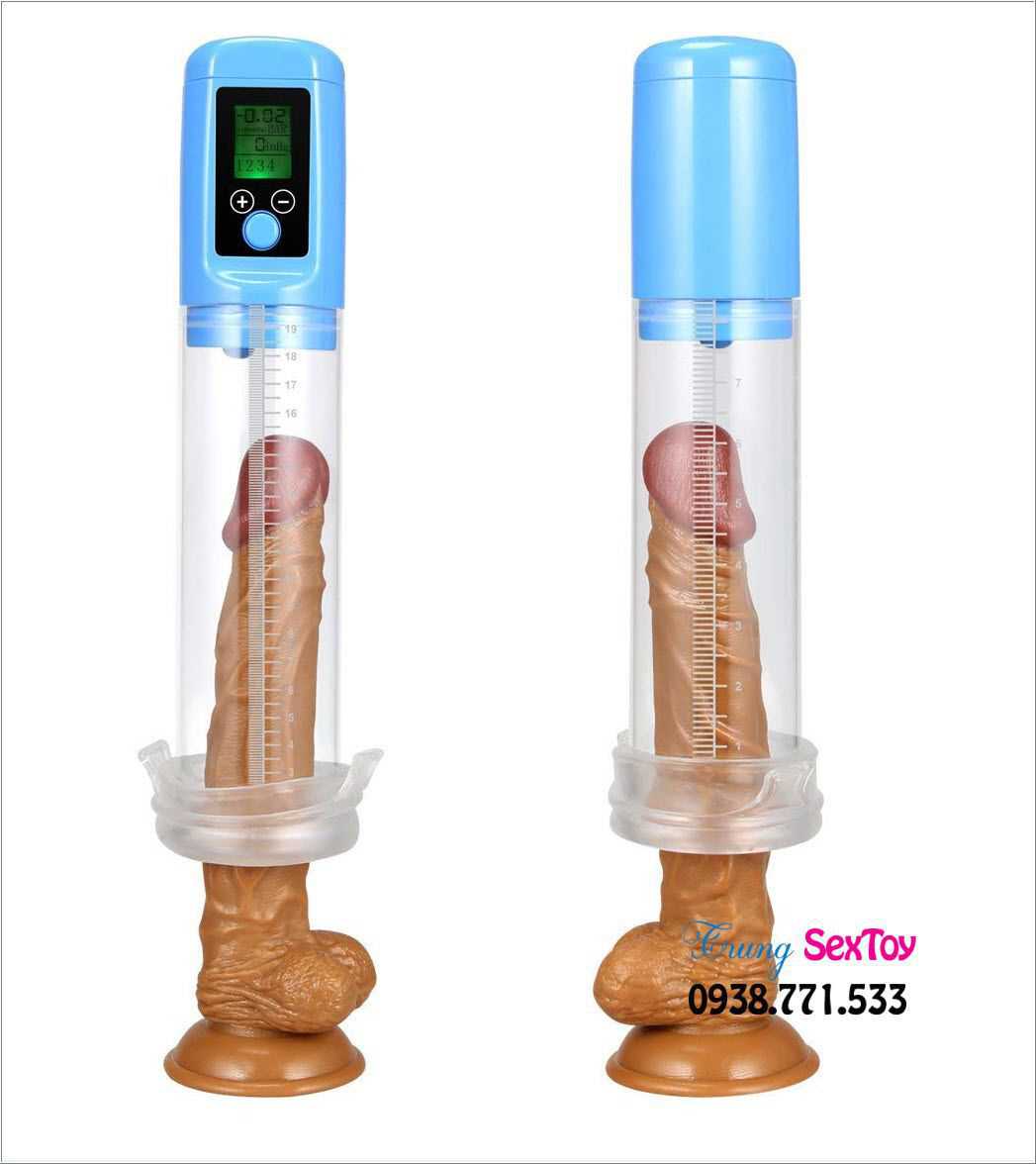 Máy tập dương vật tự động LCD tăng kích thước an toàn nhanh