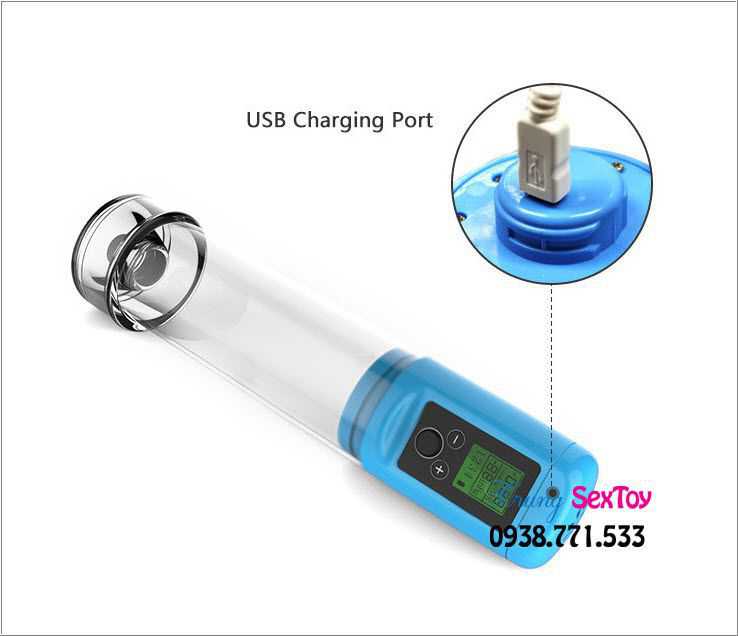 Máy tập dương vật tự động LCD tăng kích thước an toàn nhanh