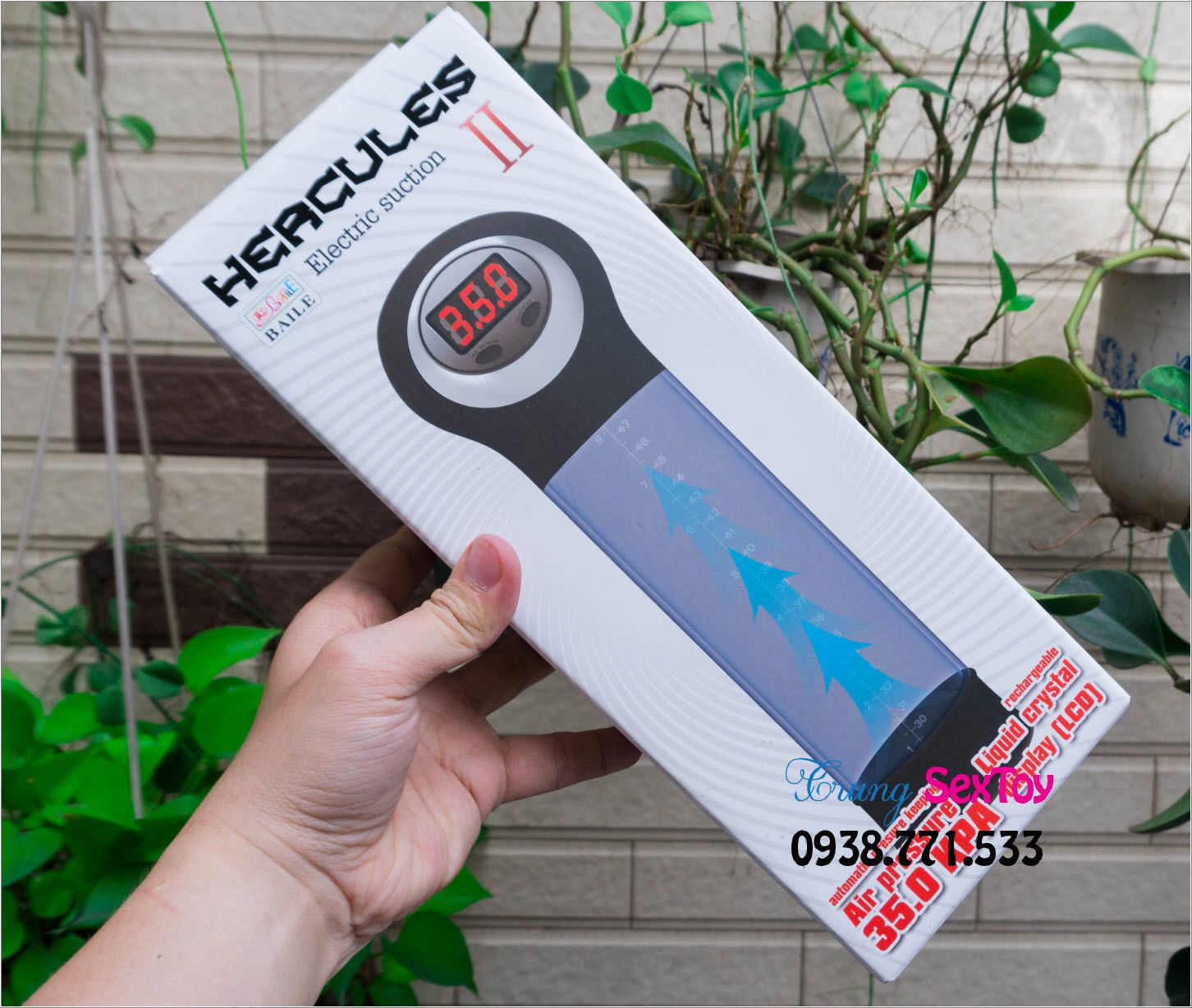 Hercules Penis Trainer Pump Build Confidence Male Growth