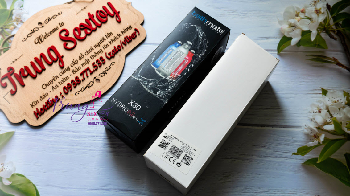 Bathmate Hydromax X30 tăng kích thước dương vật hiệu quả, an toàn, tiện lợi