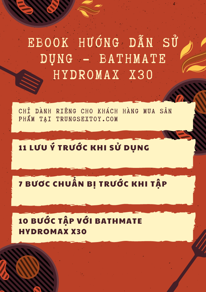 Bathmate Hydromax X30 tăng cường hiệu quả chăm sóc sức khỏe nam giới tốt nhất