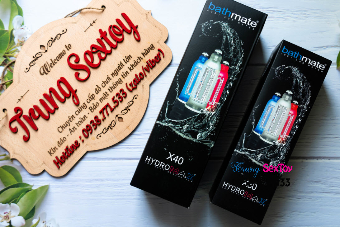 Máy tập tăng kích thước dương vật Bathmate Hydromax X40 - Hiệu quả, An toàn, Giá tốt