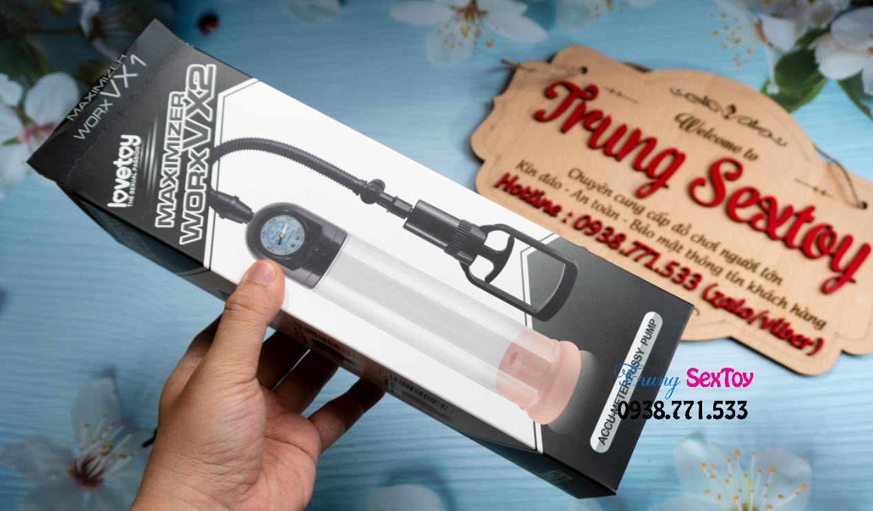 Máy tập dương vật Worx VX2 Công năng mạnh mẽ Cảm giác tuyệt vời
