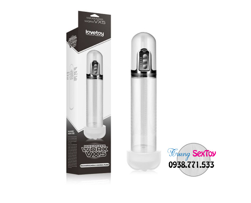 Cậu bé to khỏe hơn với máy tập Worx VX5 tăng kích thước