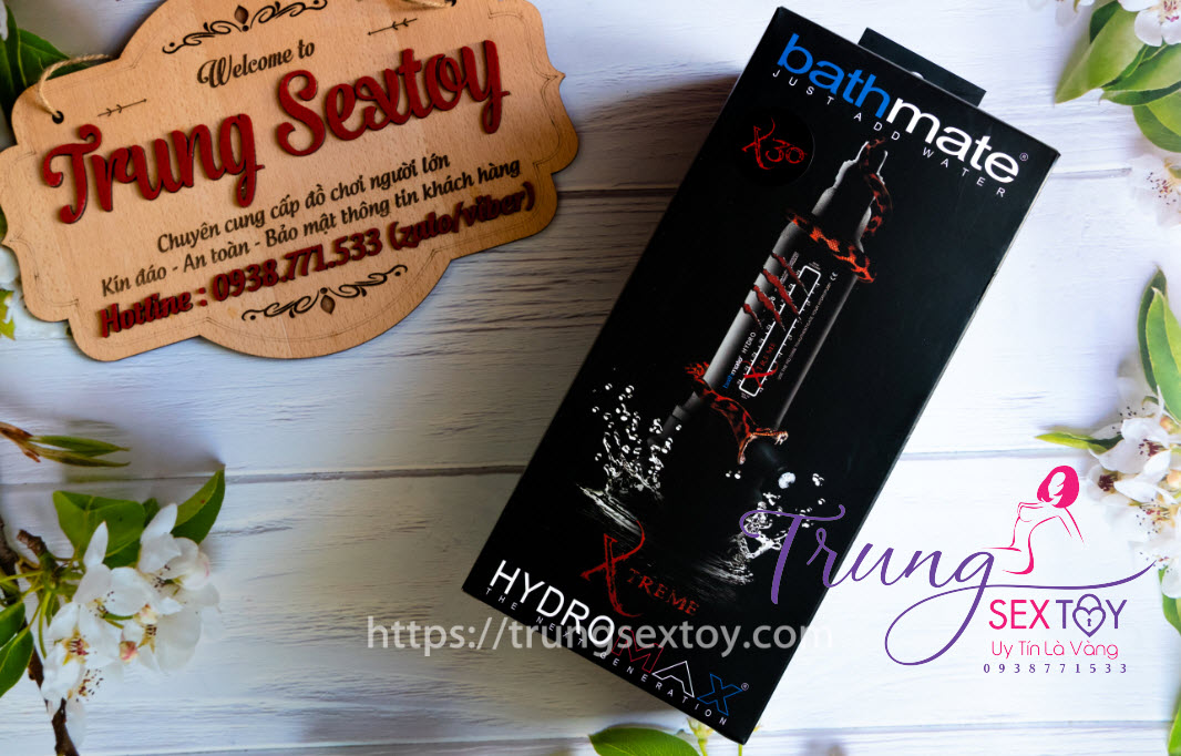 Hydromax Xtreme X30 Bathmate Máy bơm dương vật tăng kích thước hiệu quả