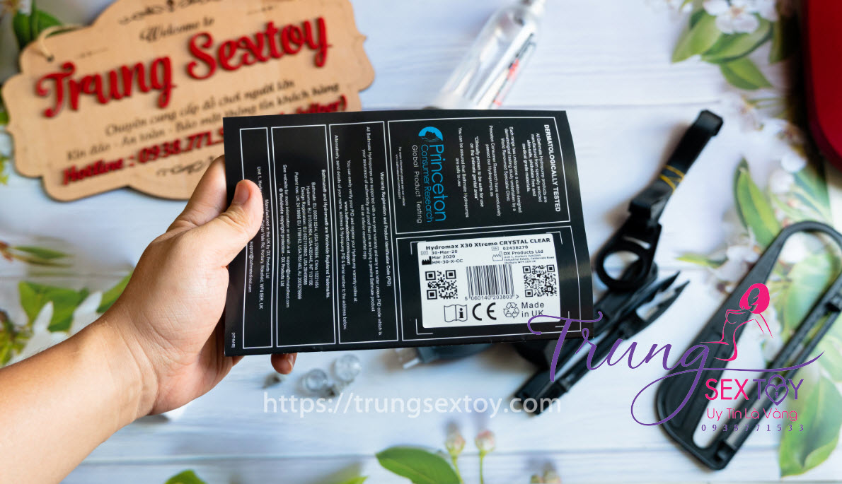 Hydromax Xtreme X30 Bathmate Máy bơm dương vật tăng kích thước hiệu quả