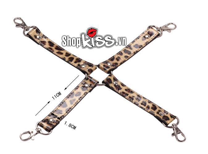 Bộ đồ chơi bạo dâm 10 món da beo cao cấp tạo hưng phấn cháy bỏng