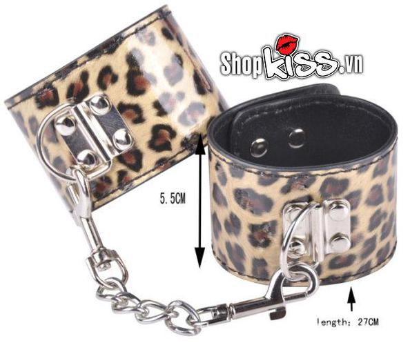 Bộ đồ chơi bạo dâm 10 món da beo cao cấp tạo hưng phấn cháy bỏng