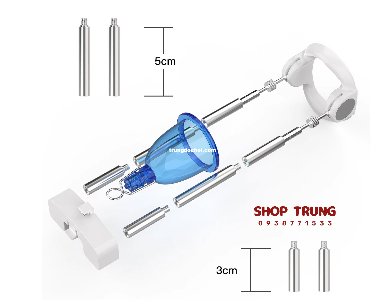 Máy Tập Kéo Dài Size Master Pro Tăng Kích Thước Nam Giới