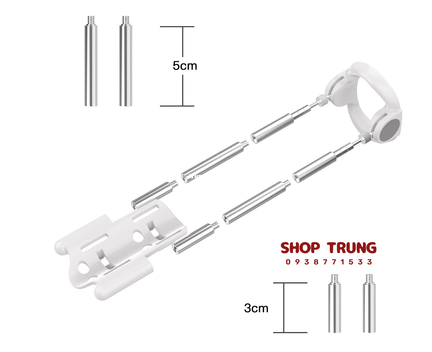 Máy Tập Kéo Dài Size Master Pro Tăng Kích Thước Nam Giới