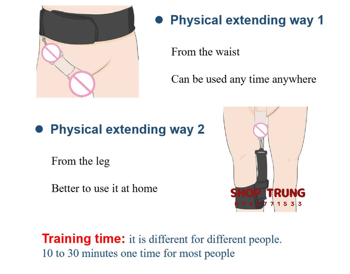 Máy Tập Kéo Dài Size Master Pro Tăng Kích Thước Nam Giới