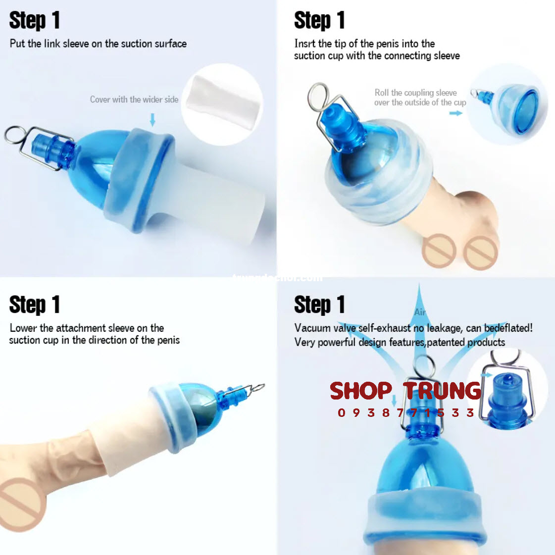 Máy Tập Kéo Dài Size Master Pro Tăng Kích Thước Nam Giới