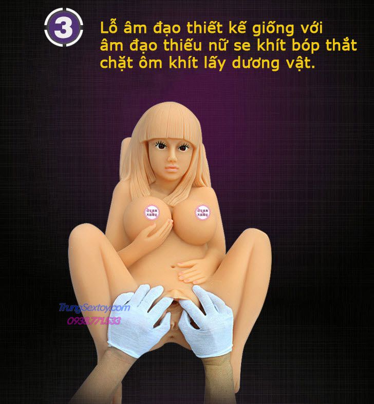 Búp bê thiên thần Angela tươi trẻ siêu thực cho trải nghiệm tuyệt vời