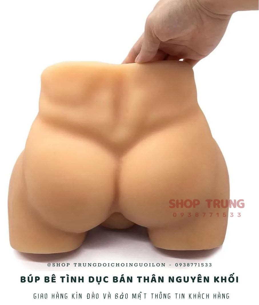 Búp bê bán thân nam TPE silicon chân thật dương vật thật 29cm