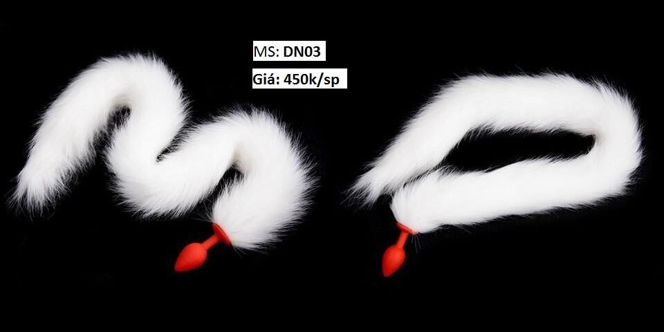 Đuôi chồn kích thích hậu môn sextoy lông thật mềm mại